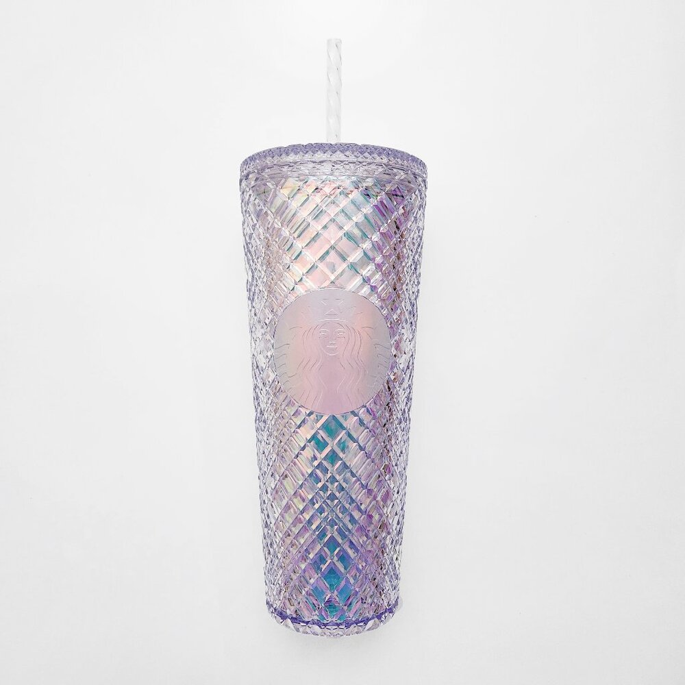 Starbucks 2022 Holiday Jewel Venti 24oz Tumbler with Straw (White) | Exclusive